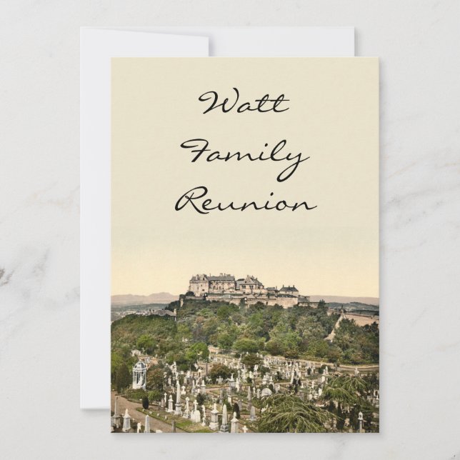 Stirling Castle, Stirling, Skottland Inbjudningar (Framsida)