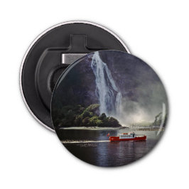 Stirling faller i Milford ljud - Nya Zeeland Flasköppnare