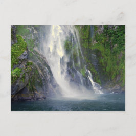 Stirling Falls, Milford Ljud, NZ vykort