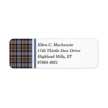 Stirling och Bannockburn Scotland District Tartan