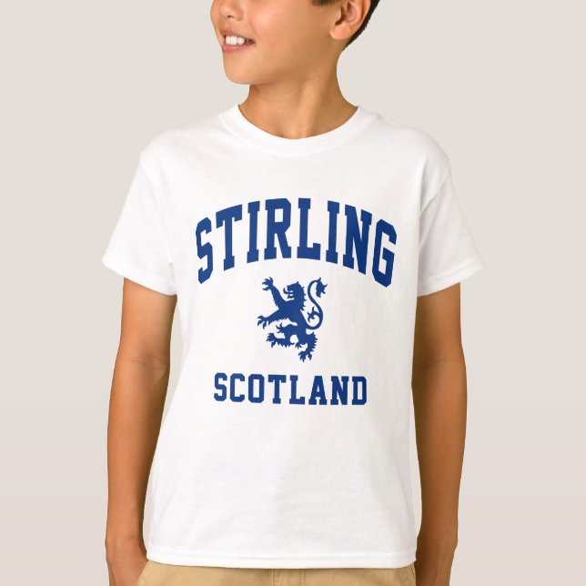 Stirling skotsk tee shirt (Framsida)