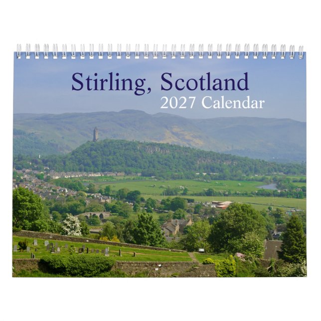 Stirling Skottland 2027 Kalender (Omslag)