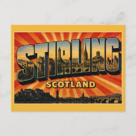 Stirling Skottland Slott Vykort