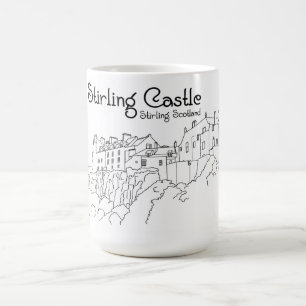 Stirling slott Skottland Kaffemugg