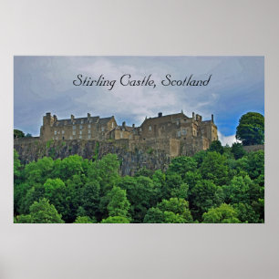 Stirling slott, Skottland Poster