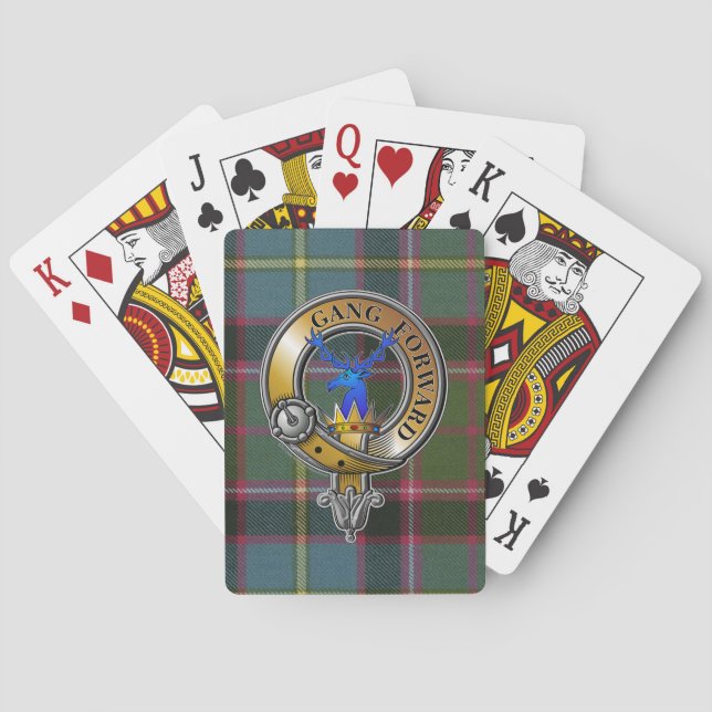 Stirling Tartan & Badge Casinokort (Baksidan)
