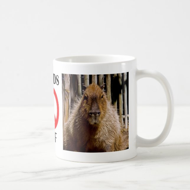 Stirra för Capybara Kaffemugg (Höger)