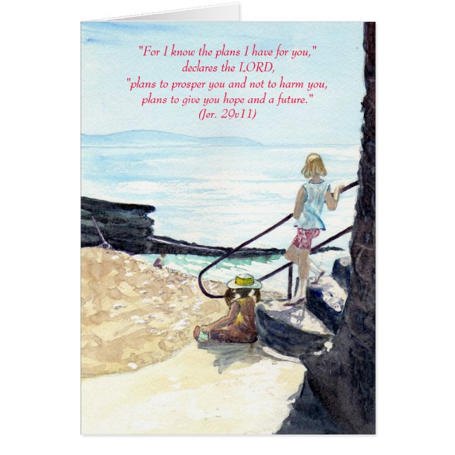 "Stirra (kristen)" kortet Hälsningskort (Framsidan)