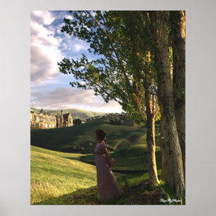 Stirra på det Pemberley trycket Poster