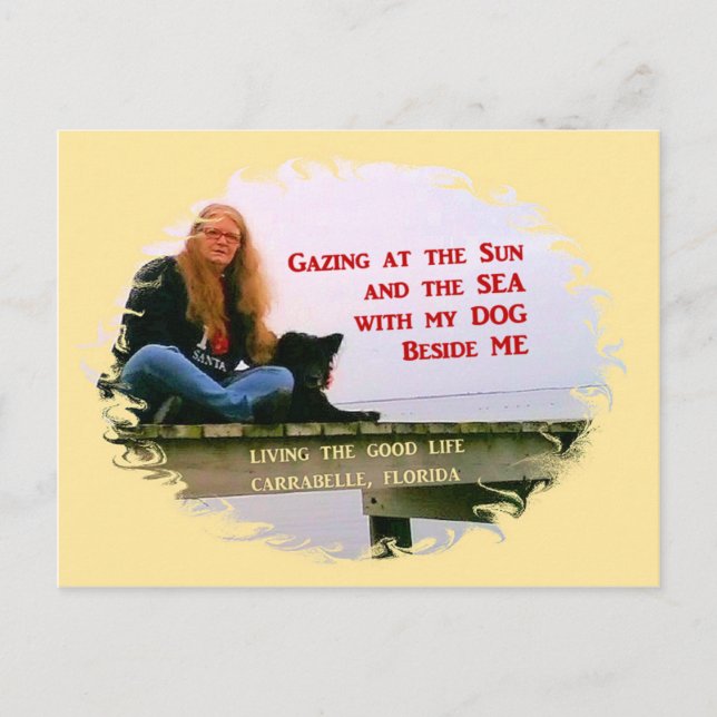 Stirra på solen vykort (Framsida)