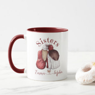 Stisters Cute Matching Syskon Mugg