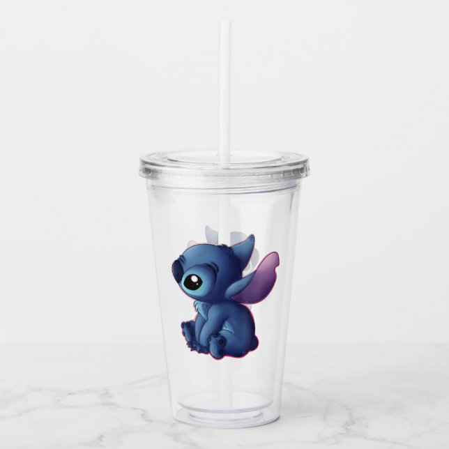 Stitch Acrylic Tumbler Take Away Mugg (Framsida)