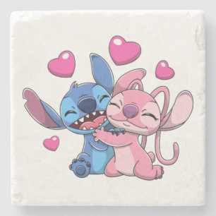 Stitch& Angel-Valentineser 1 Stenunderlägg