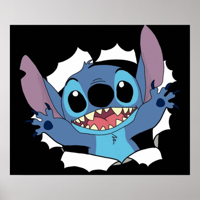 Stitch Best Gift för Stitch Älskare Poster (Framsidan)