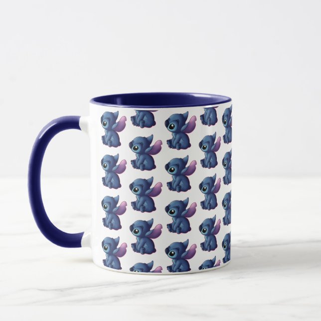 Stitch Coffee Mug Mugg (Vänster)