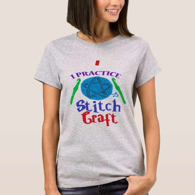 Stitch Craft-T T Shirt (Framsida)