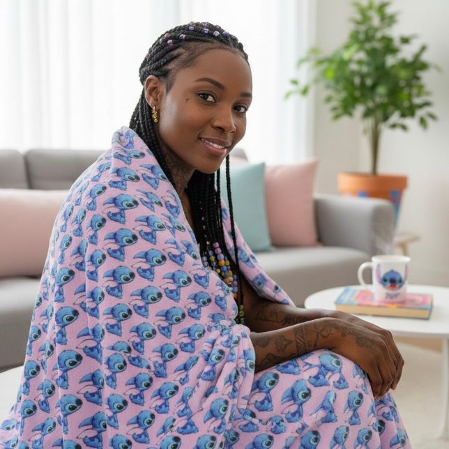 Stitch Fleece Blanket (Skapare uppladdad)