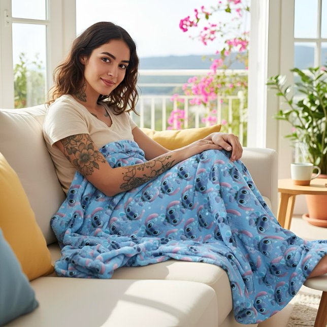 Stitch Fleecefilt (Skapare uppladdad)