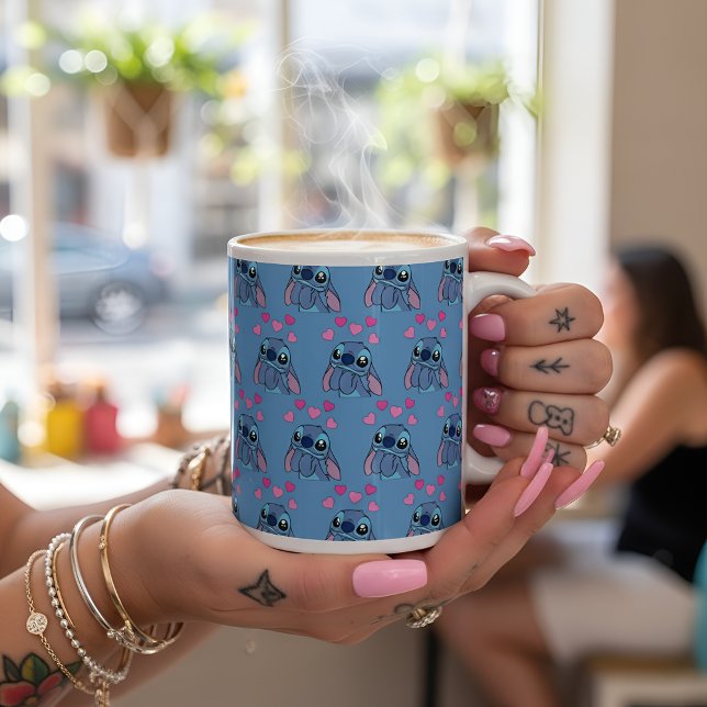 Stitch Giant Coffee Mug Jumbo Mugg (Skapare uppladdad)
