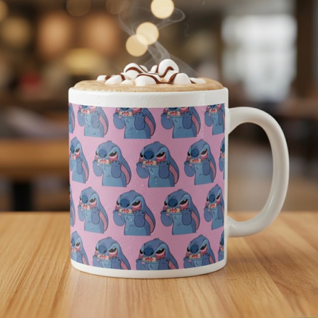 Stitch Giant Coffee Mugg Jumbo Mugg (Skapare uppladdad)