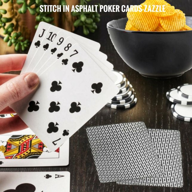 Stitch i Asphalt Casinokort (Skapare uppladdad)