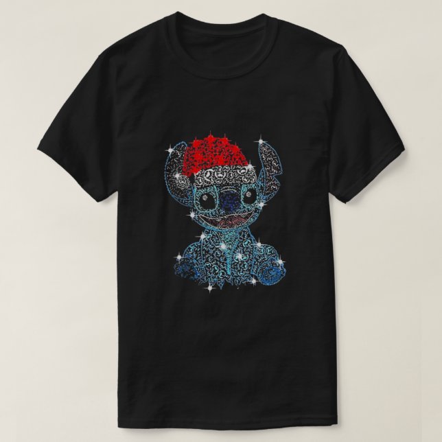 Stitch jul t shirt (Design framsida)