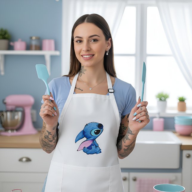 Stitch Long Apron Långt Förkläde (Skapare uppladdad)