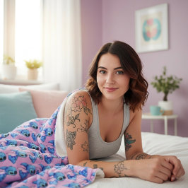 Stitch Sherpa Blanket