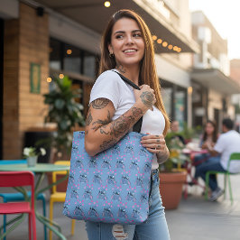 Stitch Tote Bag Tygkasse