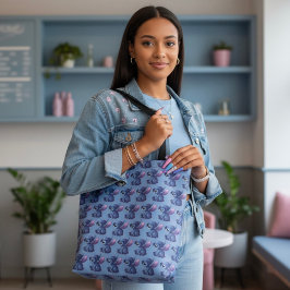 Stitch Tote Bag Tygkasse