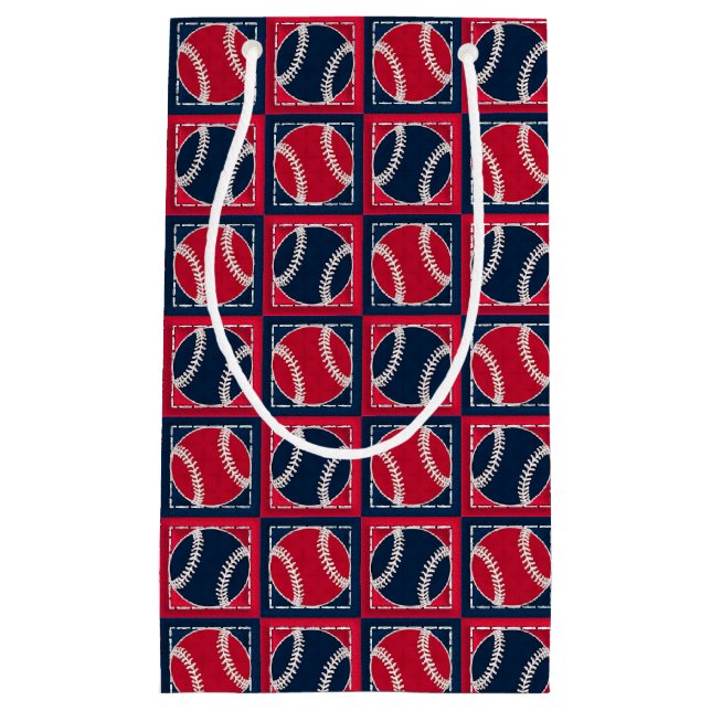 Stitched Baseball 01-GIFT BAG S (Framsidan)