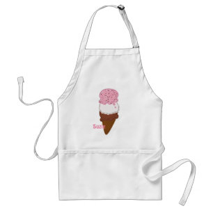 Stitched-Neapolitan-Ice-Cream-Cones-2-APRON Förkläde