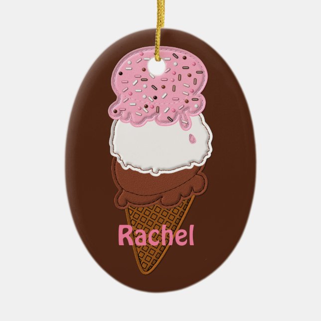 Stitched-Neapolitan-Ice-Cream-Cones-2-Ov ORNAMENT (Framsidan)