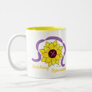 Stitching Remnants Logotyp 2021 Två-Tonad Mugg