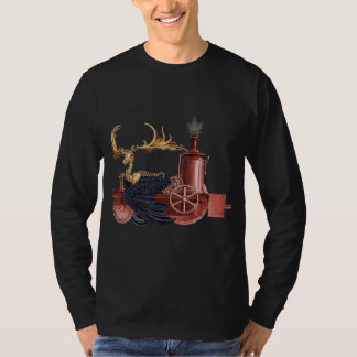 Stitchpunk Caribout-skjorta - mörk Tee