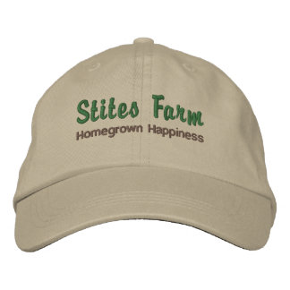 Stites Farm Cap Broderad Keps