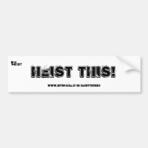 Stjäl Detta! Bildtext - Anpassad Bildekal