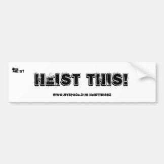 Stjäl Detta! Bildtext - Anpassad Bildekal