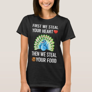 Stjäl Ditt Hjärta Påfågel 203 T Shirt