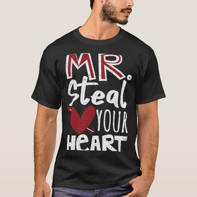 Stjäl ditt hjärta t shirt (Framsida)