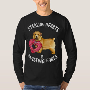 Stjäl hjärta sprängande fjärtar Norwich Terrier Vä T Shirt