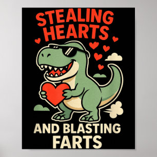 Stjäl hjärtan och spränger farsor Trex Barn  Poster