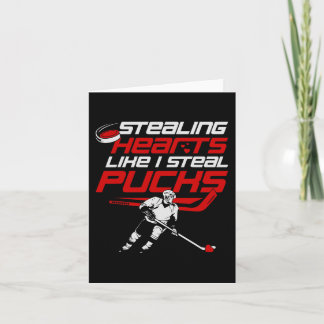 Stjäl hjärtan som jag stjäl puckar ishockey valent kort