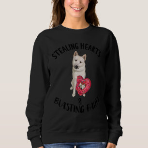 Stjäl hjärtan sprängande fjärtar Norsk Buhund Va T Shirt