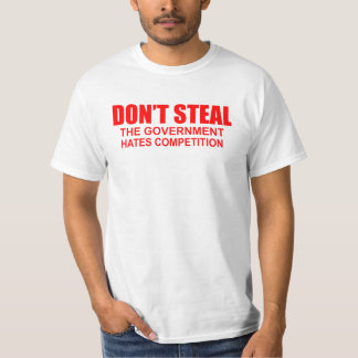 Stjäla inte den roliga T-tröja T-shirt