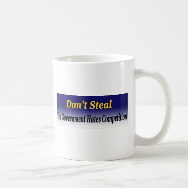stjäla inte kaffemugg (Höger)