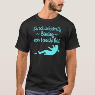 Stjäla inte tekniskt, lt.blue t shirt
