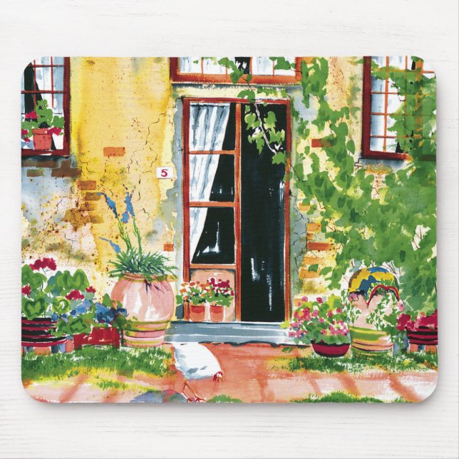 Stjäla-Ögonblick-i-Tuscany mousepad Musmatta (Framsidan)