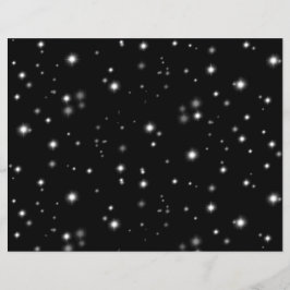 Stjärlja Sparkles Black and White Stars