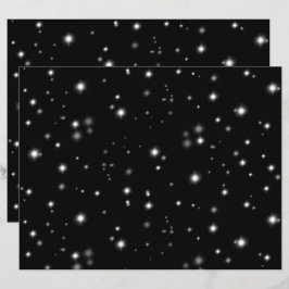 Stjärlja Sparkles Black and White Stars